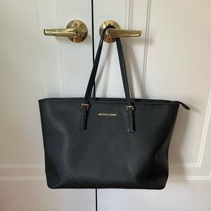 Michael Kors Saffiano Leather Travel Laptop Tote
